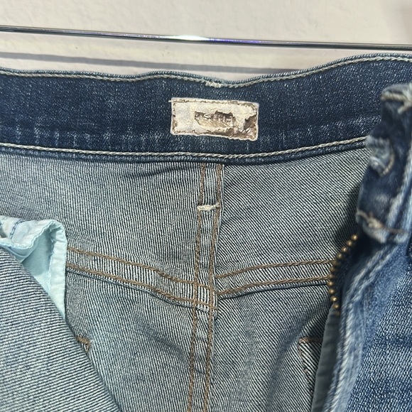 Mother The Hustler Ankle Fray in Songs of the Cowboys Wash Distressed Size 32 - Picture 4 of 6